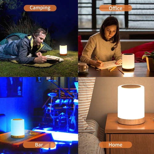 Para . Lámpara De Mesita De Noche Luces Nocturnas Con