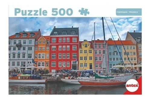 Puzzle Rompecabeza Copenhaguen 500 Piezas Antex 3071