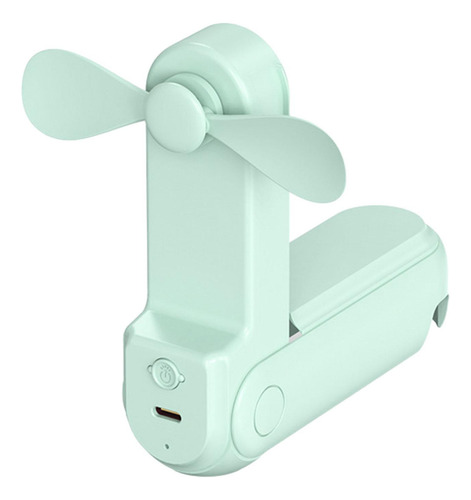 3 Mini Ventilador Portátil Simples De Usar 3 Em 1
