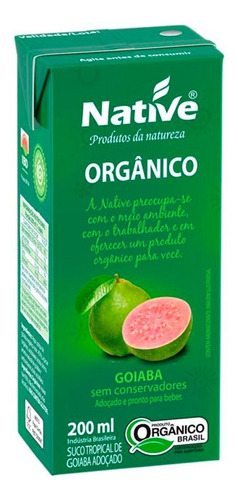 Suco de Goiaba Orgânico Native 200ml