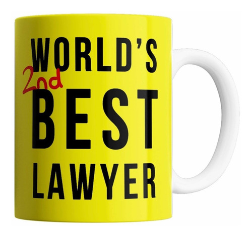 Taza Better Call Saul Worlds 2nd Best Lawyer Serie Premium