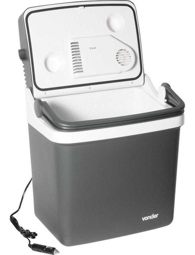 Imagem 3 de 9 de Mini Geladeira E Aquecedor Automotivo 20 Litros 12v Vonder