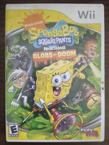 Spongebob Squarepants Globs Of Doom Wii