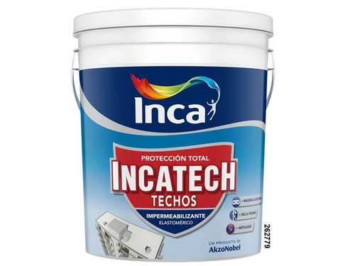 Membrana Líquida Impermeabilizante Inca Incatech 20 Kg