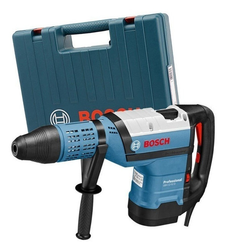 Imagen 2 de 2 de Rotomartillo Bosch Professional GBH 12-52 DV azul con 1700W de potencia 220V