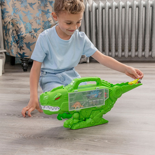 Teamsterz Lanzador Destructor De Dinosaurios 4 Piezas
