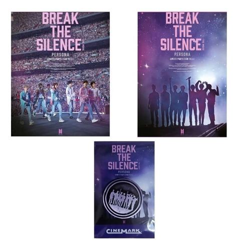 Moeda Cartão Postal Bts Break The Silence Persona K Pop Geek