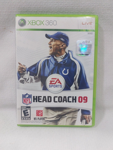 Head Coach 09 Xbox360 Fisico, Envío Inmediato (Usado)