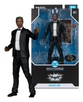 Comprar Figura Lucius Fox Batman Begins Mcfarlane Platinum Edition