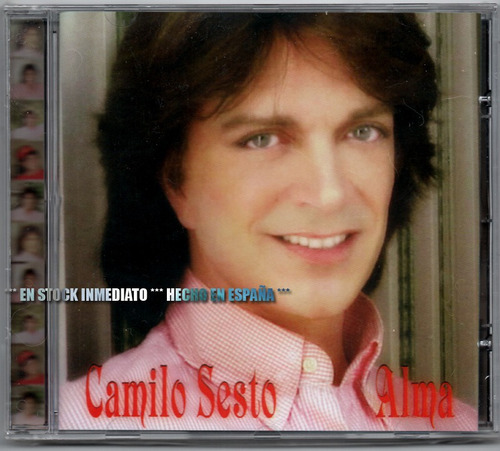 Cd ** Camilo Sesto ** Alma * Original Español Nuevo Cerrrado