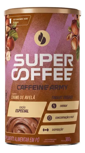 SuperCoffee 3.0 Caffeine Army Creme de Avelã 380g