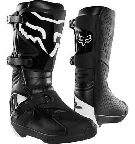 Botas Mx/enduro Mujer Fox Comp Negro 2020 Tallas