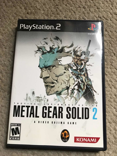 Video Juego Metal Gear Solid 2 Ps2 Original Completo