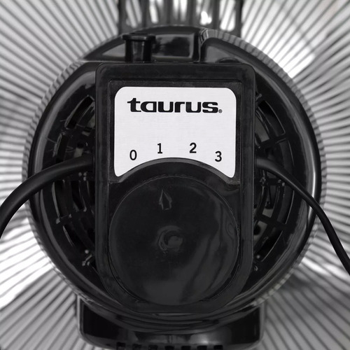 Ventilador Metálico 3 Velocidades Negro 3 Aspas Taurus