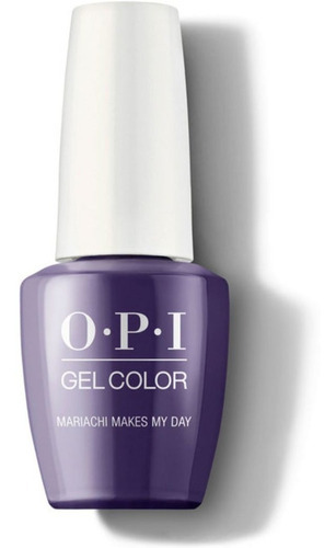 Opi Gel Color Mexico City Mariachi Makes My Day Semi X 15 Ml Color Violeta