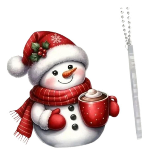 5 Colgante De Muñeco De Nieve Para Árbol De Navidad,