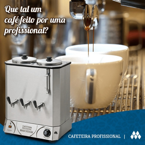 Imagem 7 de 8 de Cafeteira Elétrica Marchesoni Profissional 8 Litros 220v