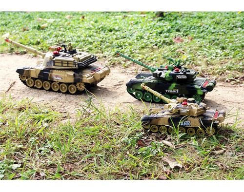 Rc Tank Play De 13 Polegadas, 20 Minutos Com Controle Remoto