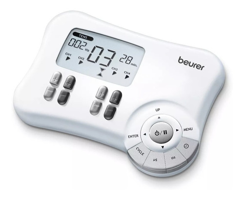 Buerer Electroestimulador 3en1 P/dolor/musculos/masaje Em80 