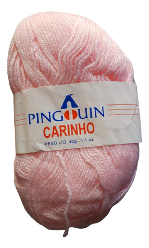 Combo 5 Ovillos 40 G Para Bebé Pingouin Carinho Rosa