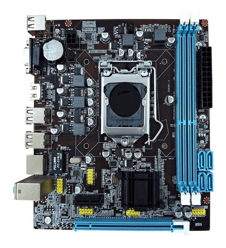 Placa Mãe 1150 Lga H81 Desktop Ddr3 C/ Espelho