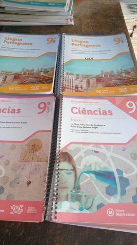 Mackenzie 9° Ano 2013 11 Livros (Usado)