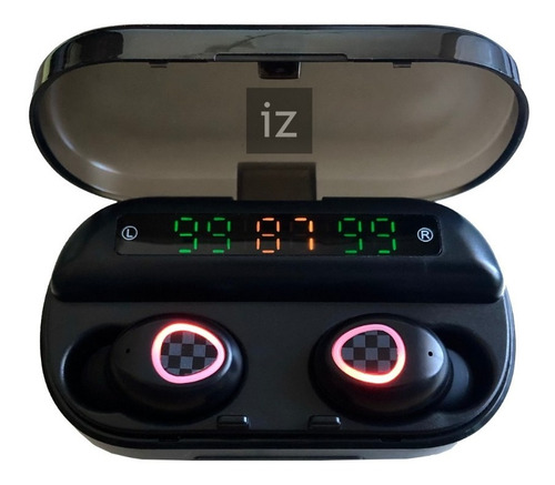 Auriculares Bluetooth True V5.0 Tws, Modelo V10, Display Led