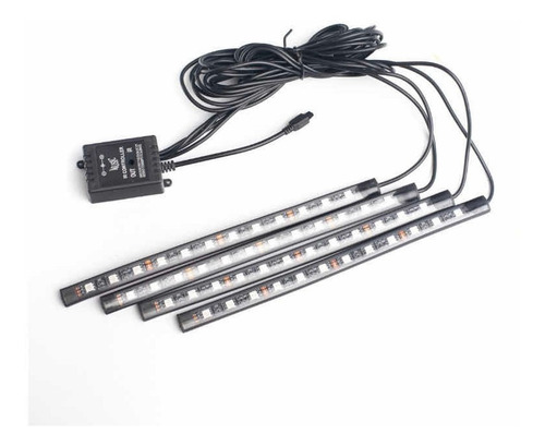 Tiras Luces Led Tunning Auto Rgb Deco Interior Audioritmica