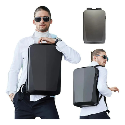 Mochila Rígida Para Starlink Mini Com Porta Usb-c Bolsa Transporte Viagem À Prova Dágua Para Antena Cabos Fonte Cadeado Tsa Técnico Instalação Campo Conectividade Satélite Athenix