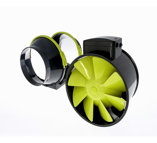 Imagem 5 de 7 de Exaustor Axial 100mm Grow Cultivo Indoor Garden High Pro