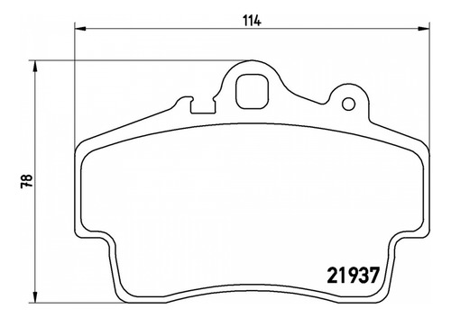 Juego Balatas Freno Porsche Cayman 2007-2008