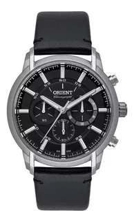Relógio Orient Masculino Cronógrafo Mbscc055 G1px Couro