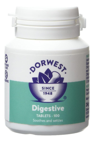 Tabletas Del Suplemento Digestivo De Dorwest Herbs Para Los