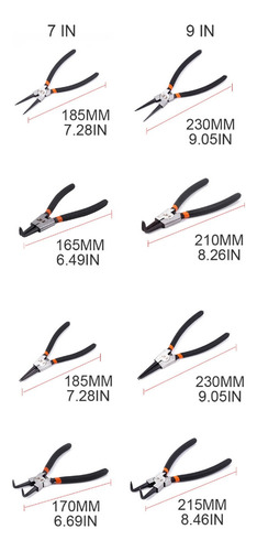 Vv Instalação E Extrator De Alicate De Anel X (wz-9i)