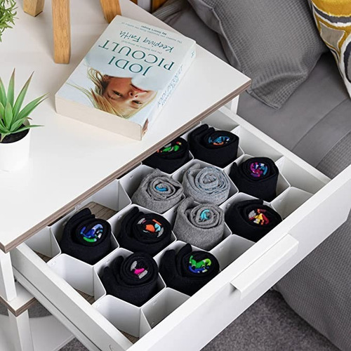 Imagen 5 de 6 de Organizador Cajon Ropero Ropa Interior Medias Cajonera