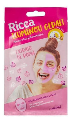 Ricca Máscara Facial Iluminadora