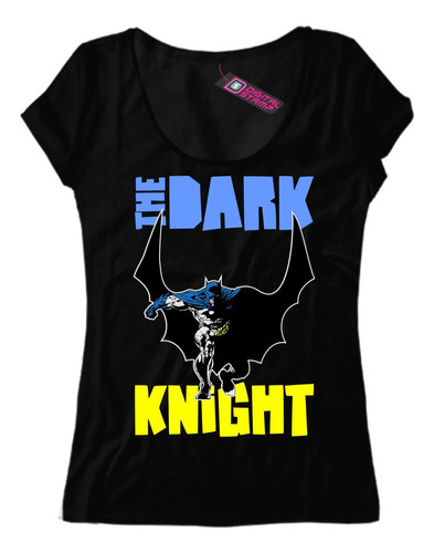 Remera Mujer Batman Dark Knight T26 Dtg Premium