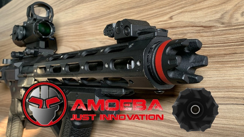 Flash Hider Estabilizador De Cano Theta Ares Amoeba 014