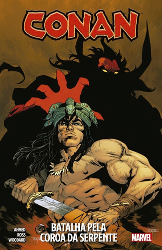Conan: A Batalha Pela Coroa da Serpente, de Ahmed, Saladin. Editora Panini Brasil LTDA, capa mole em português, 2021