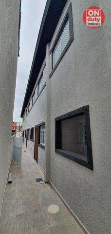 Imagem 2 de 14 de Sobrado Novo Em Condomínio! 2 Dormitórios, Quintal Com Churrasqueira, 1 Vaga De Garagem, 53 M² À Venda Por R$ 260.000 - Parque Bitaru - São Vicente/sp - So0675