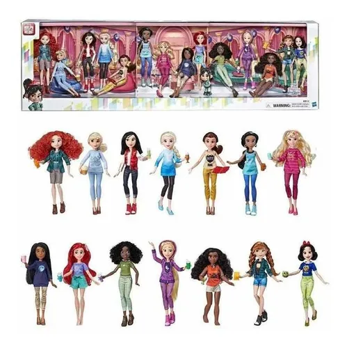 Princesas Disney Set 14 Wifi Ralph Cuotas sin inter s