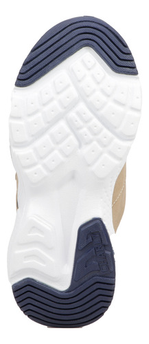 Tenis Para Niño Cómodos Ajuste De Velcro Charly Taupe Tallas 15-21 Mod. 1069913