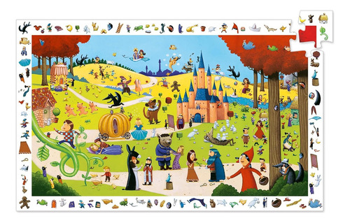 Puzzle De Observación Cuentos Infantiles Djeco 54 Piezas