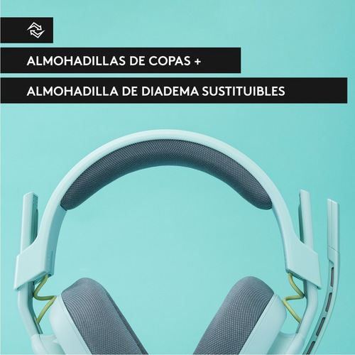Imagen 7 de 10 de Audífonos Diadema Gamer Astro A10 Gen 2, Pc, Xbox, Ps5/ps4