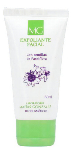 Exfoliante Matías González Facial Con Passiflora 60 Ml