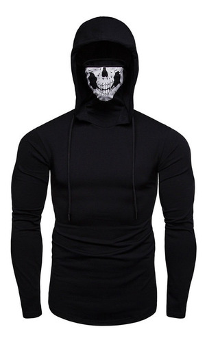 Sudadera Con Capucha De Ninja Stretch Fitness Para Hombre