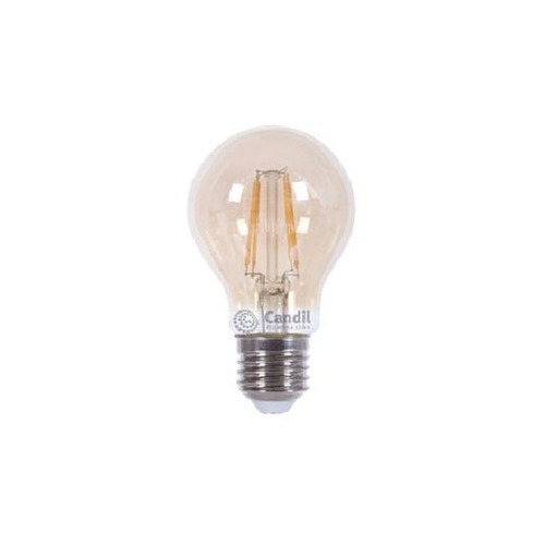 Lámpara Filamento Led Bulbo Vintage E27 4w Ambar - Candil