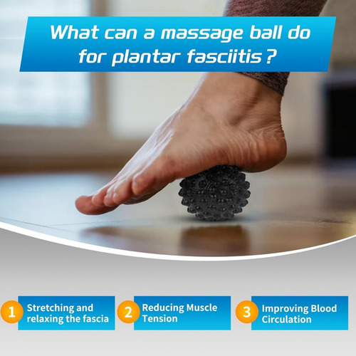 Calcetín De Férula Nocturna Para Fascitis Plantar Con Bola D