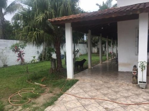 Imagem 10 de 14 de Chácara Com Piscina E 5 Quartos, Com 2 Casas Itanhaém