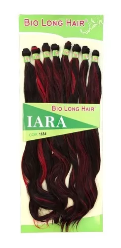 Cabelo Liso Ondulado Iara Longo Bio Long Hair 70cm 280g - Morena